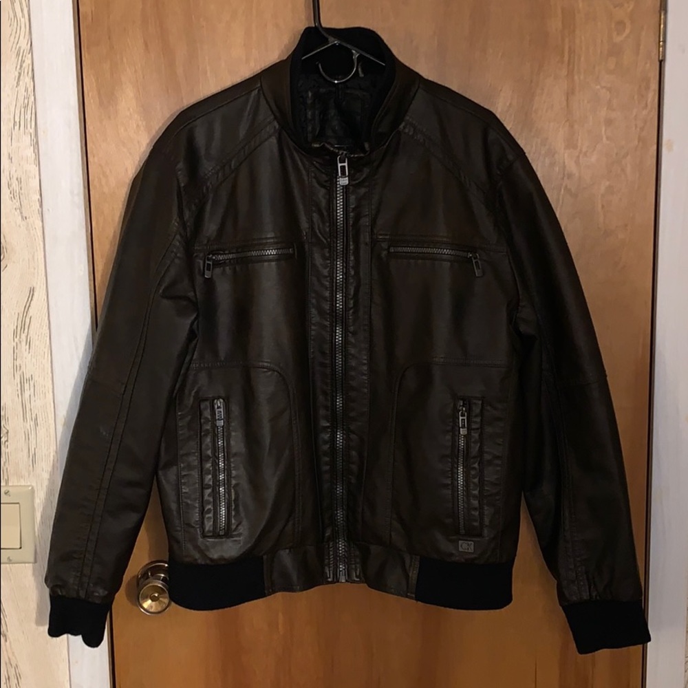 Calvin Klein Leather Jacket